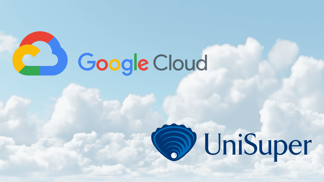 Google Cloud and UniSuper Logos